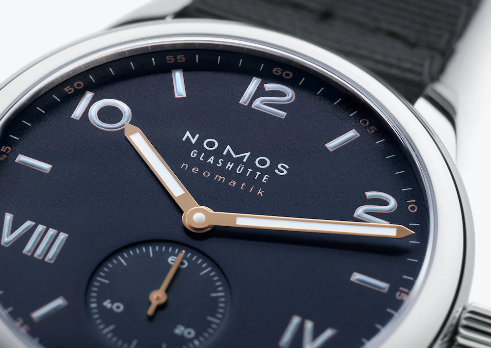 Nomos Glashutte Club Campus Neomatik 39 Midnight Blue Sapphire Crystal - Image 6
