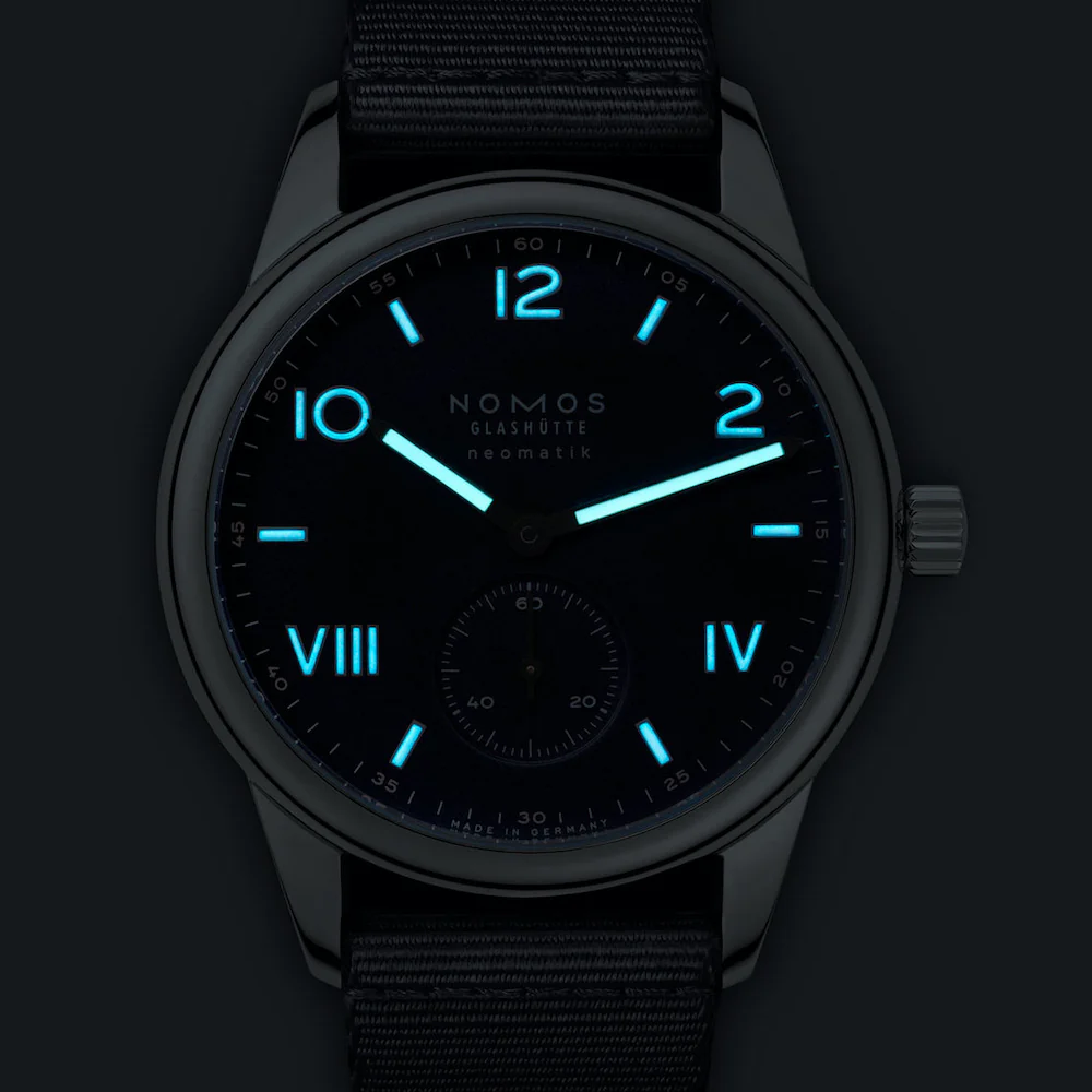 Nomos Glashutte Club Campus Neomatik 39 Midnight Blue Sapphire Crystal - Image 7