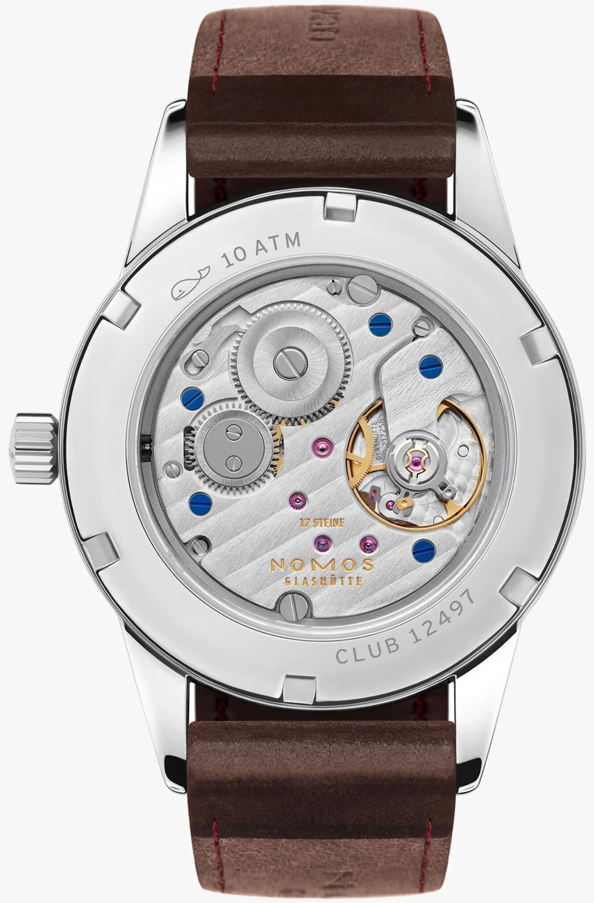 Nomos Glashutte Club Sapphire Crystal Watch - Image 2
