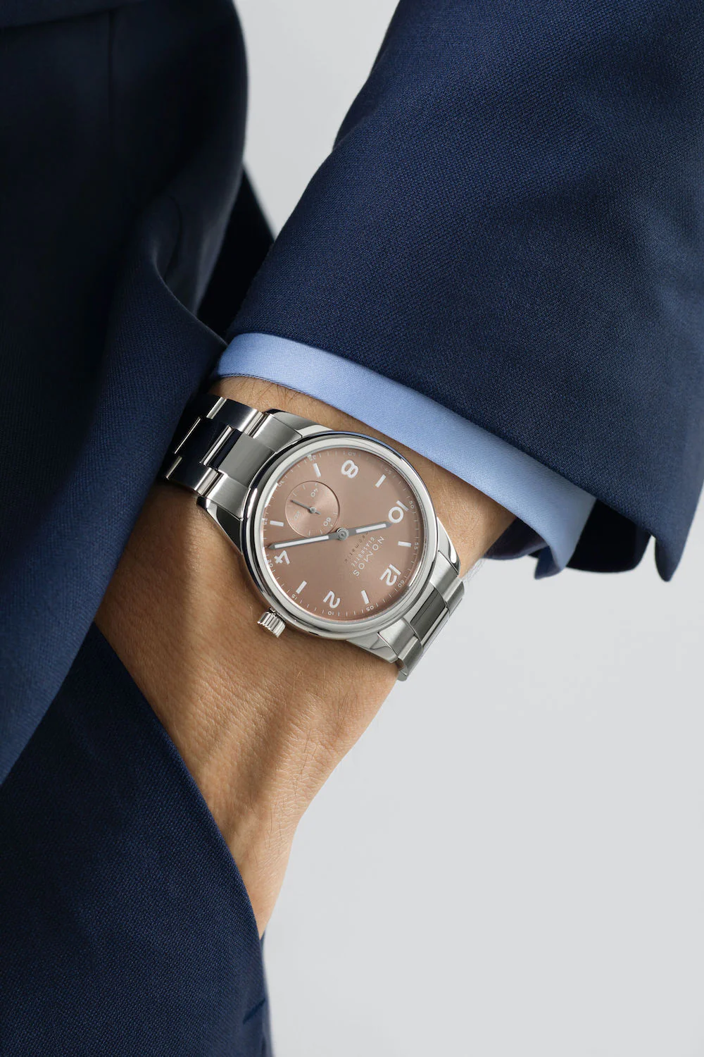 Nomos Glashutte Club Sport Neomatik 39 Ember Sapphire Crystal Watch - Image 6