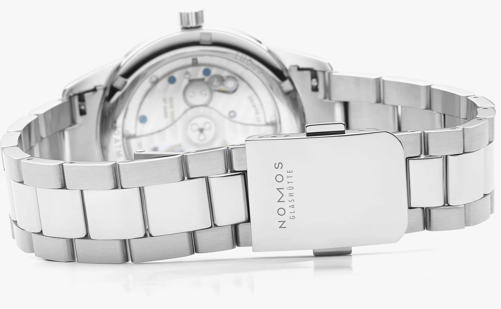 Nomos Glashutte Club Sport Neomatik Polar Blue Sapphire Crystal Watch - Image 8