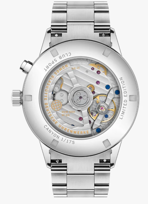 Nomos Glashutte Club Sport Neomatik Worldtimer Canyon Sapphire Crystal Watch - Image 2
