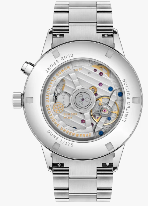 Nomos Glashutte Club Sport Neomatik Worldtimer Dune Sapphire Crystal Watch - Image 2