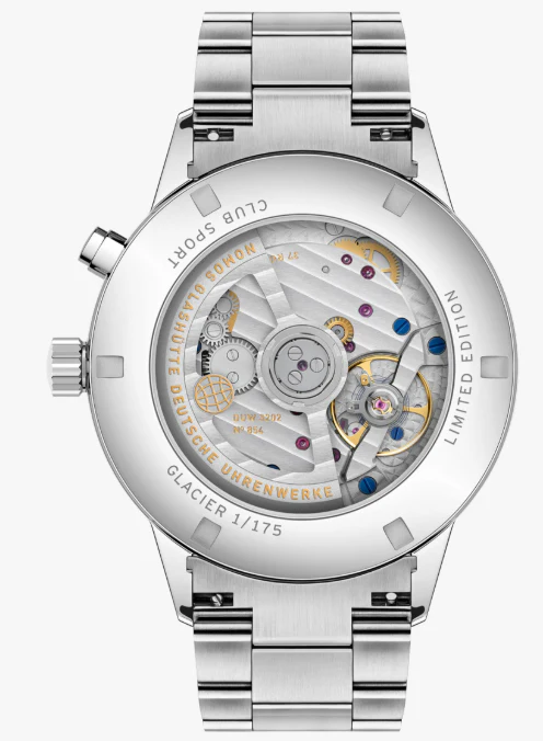 Nomos Glashutte Club Sport Neomatik Worldtimer Glacier Sapphire Crystal Watch - Image 2