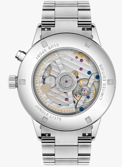 Nomos Glashutte Club Sport Neomatik Worldtimer Jungle Sapphire Crystal Watch - Image 2