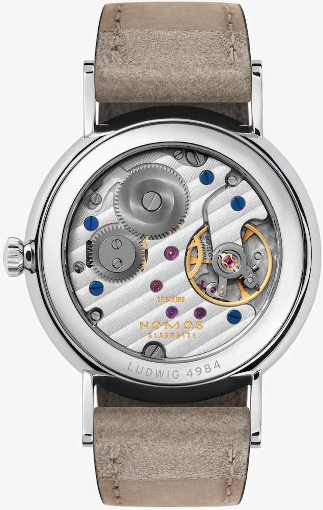 Nomos Glashutte Ludwig 33 Duo Sapphire Crystal Watch - Image 2