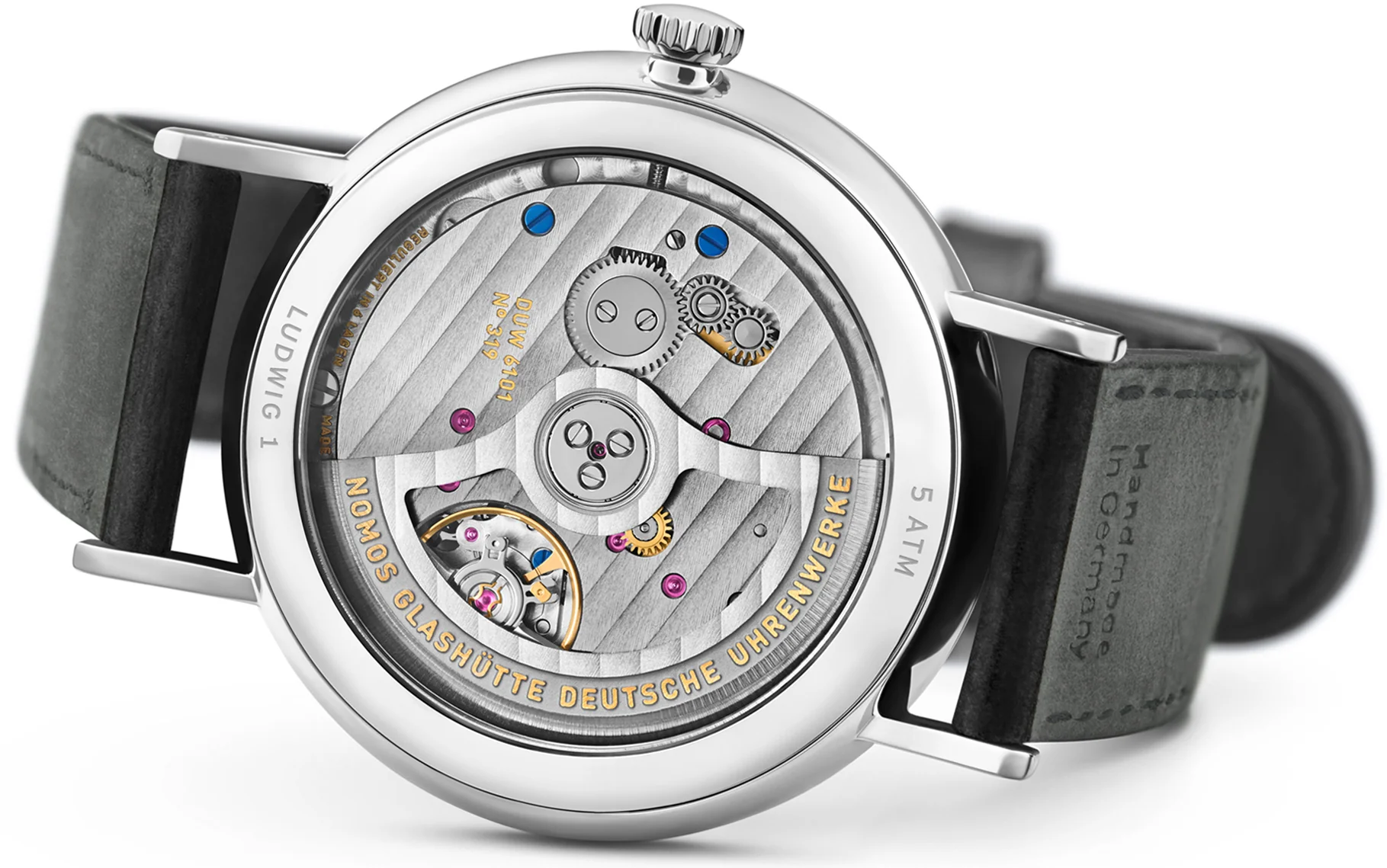 Nomos Glashutte Watch Ludwig Neomatik 41 Date Sapphire Crystal - Image 4