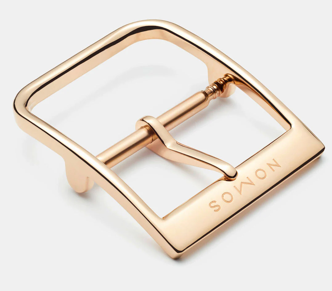 Nomos Glashutte Metro Neomatik 39 Rose Gold Sapphire Crystal Watch - Image 8