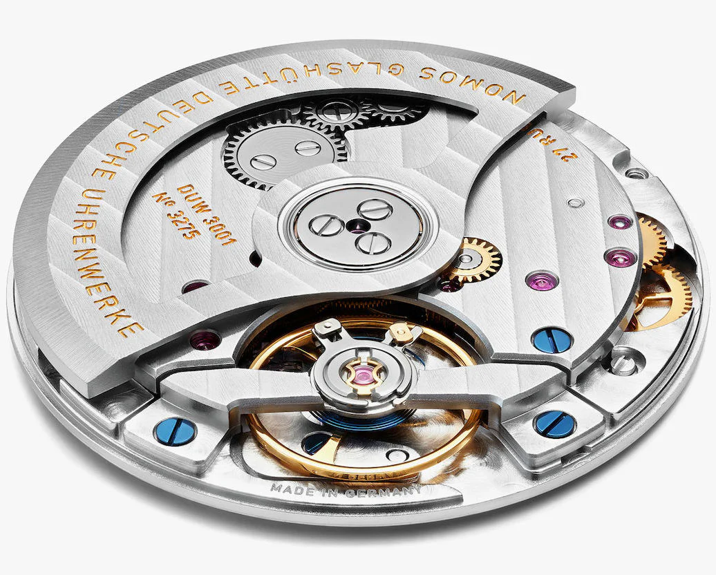 Nomos Glashutte Metro Neomatik 39 Silvercut Sapphire Crystal Watch - Image 7