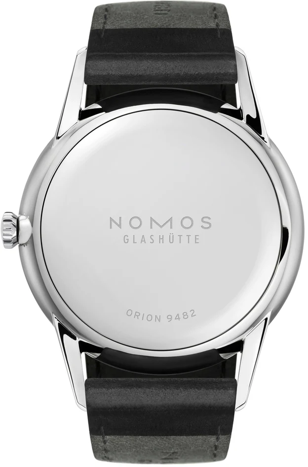 Nomos Glashutte Orion 38 Midnight Blue Steel Back - Image 2