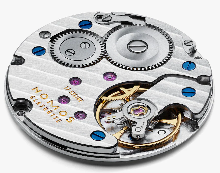 Nomos Glashutte Orion 38 Midnight Blue Steel Back - Image 7