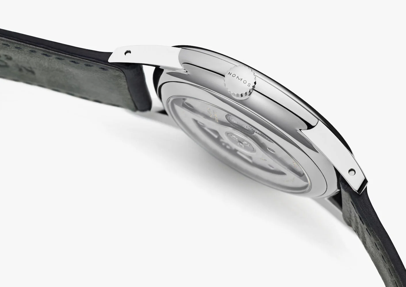 Nomos Glashutte Orion Neomatik 39 Nachtblau Sapphire Crystal Watch - Image 6