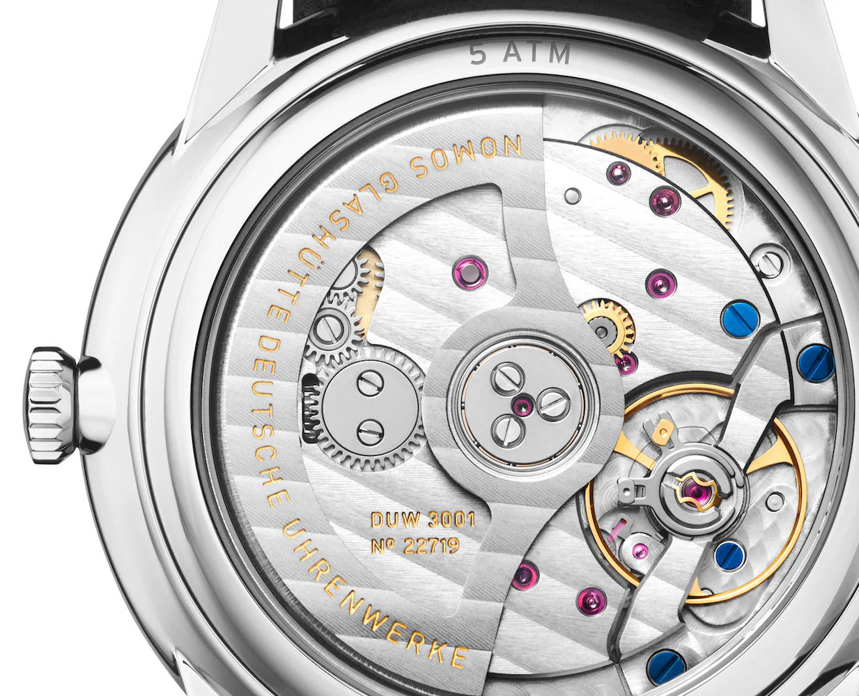 Nomos Glashutte Orion Neomatik 39 White Sapphire Crystal - Image 6