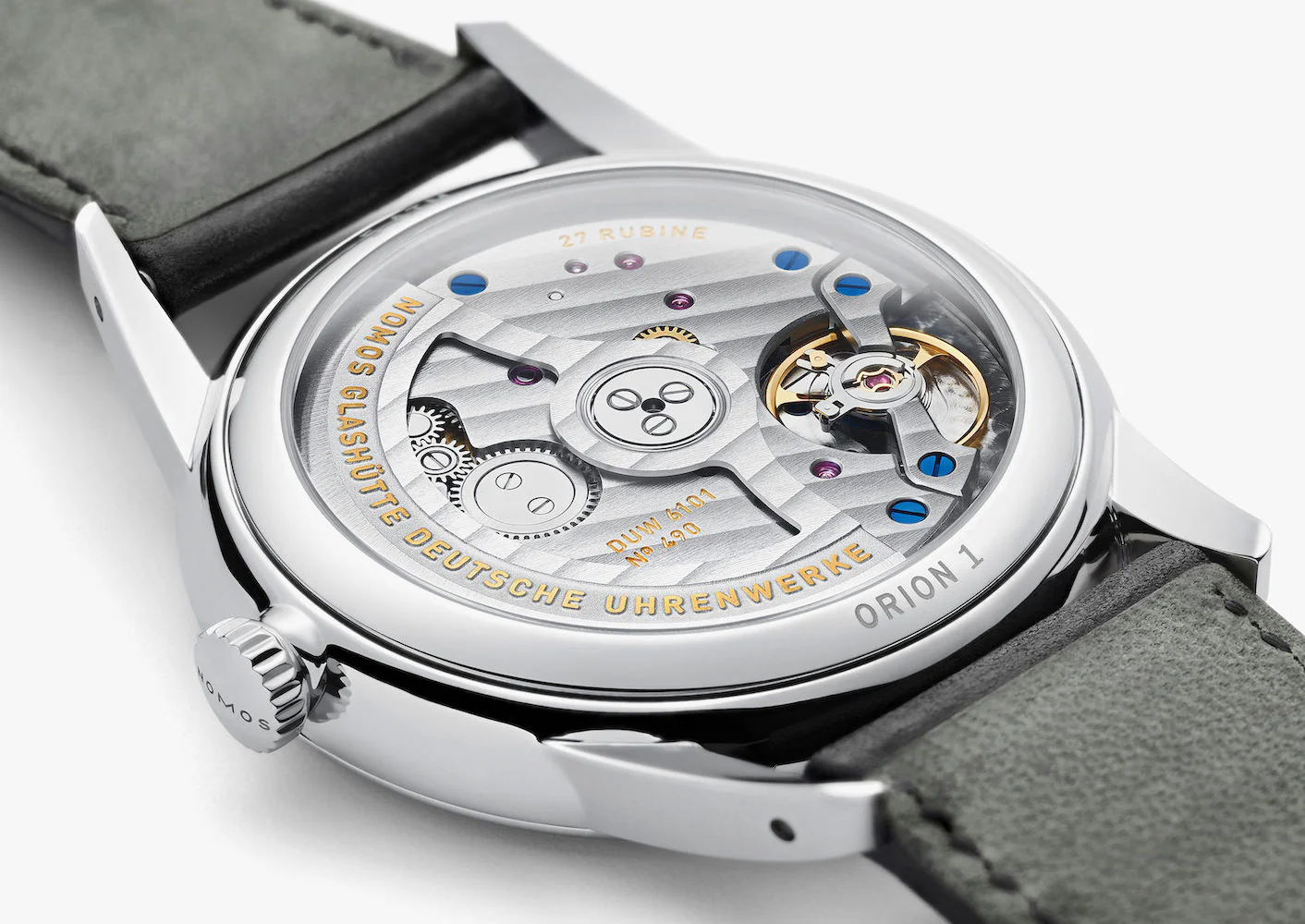 Nomos Glashutte Orion Neomatik 41 Date Sapphire Crystal - Image 6