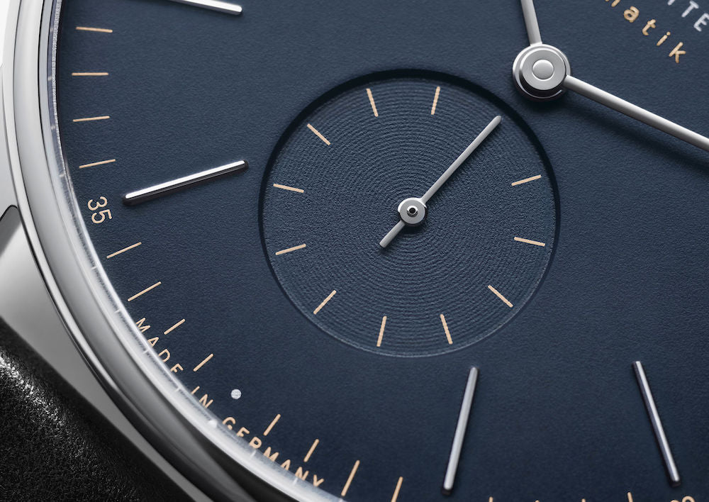 Nomos Glashutte Watch Orion Neomatik 41 Date Midnight Blue Sapphire Crystal - Image 4