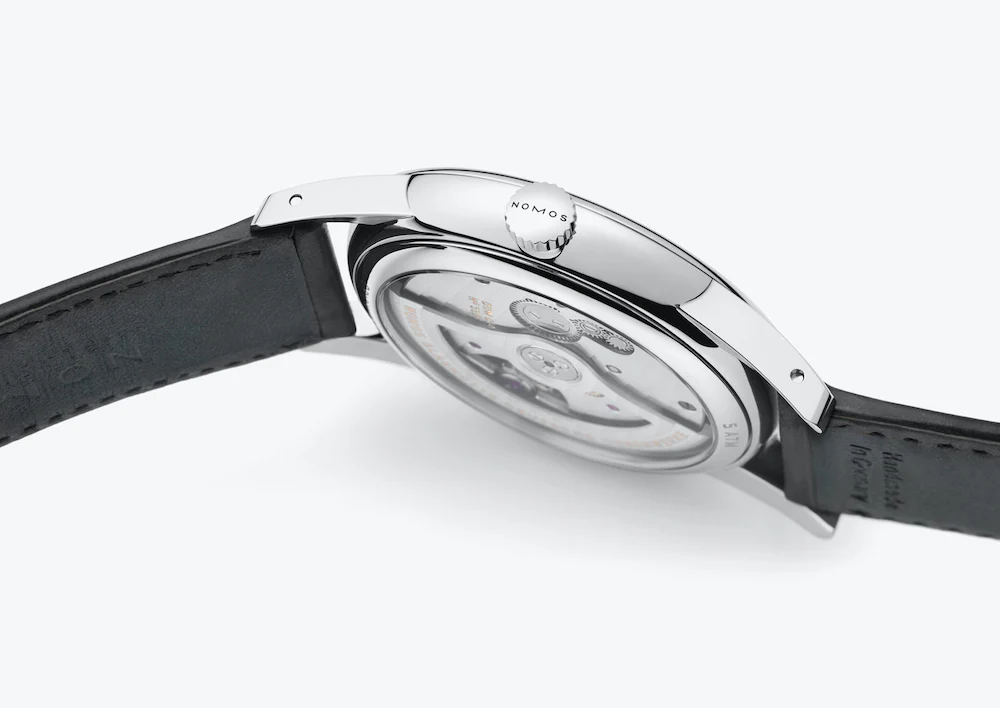 Nomos Glashutte Watch Orion Neomatik 41 Date Midnight Blue Sapphire Crystal - Image 9