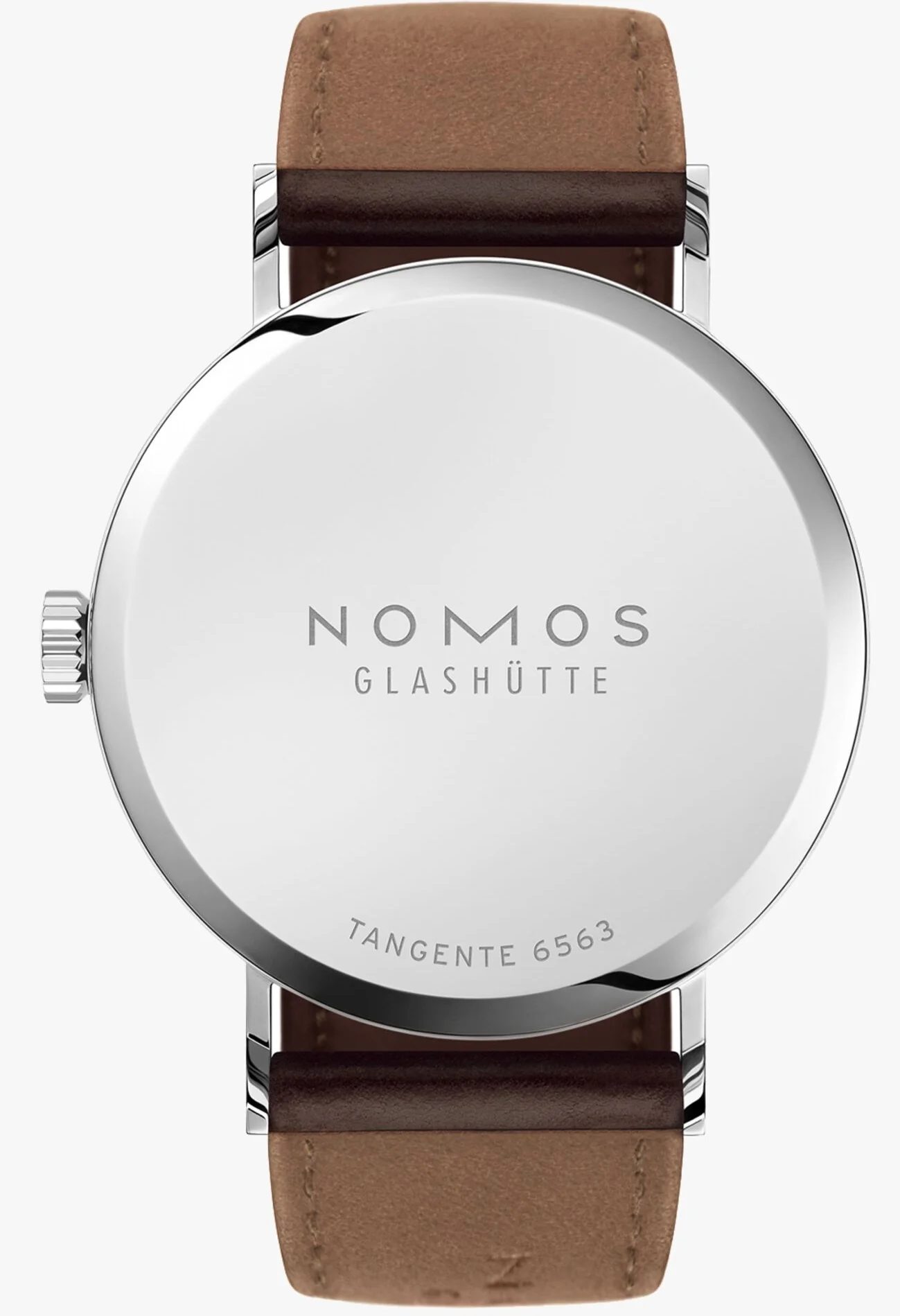 Nomos Glashutte Tangente Neomatik Dore Steel Back Watch - Image 2