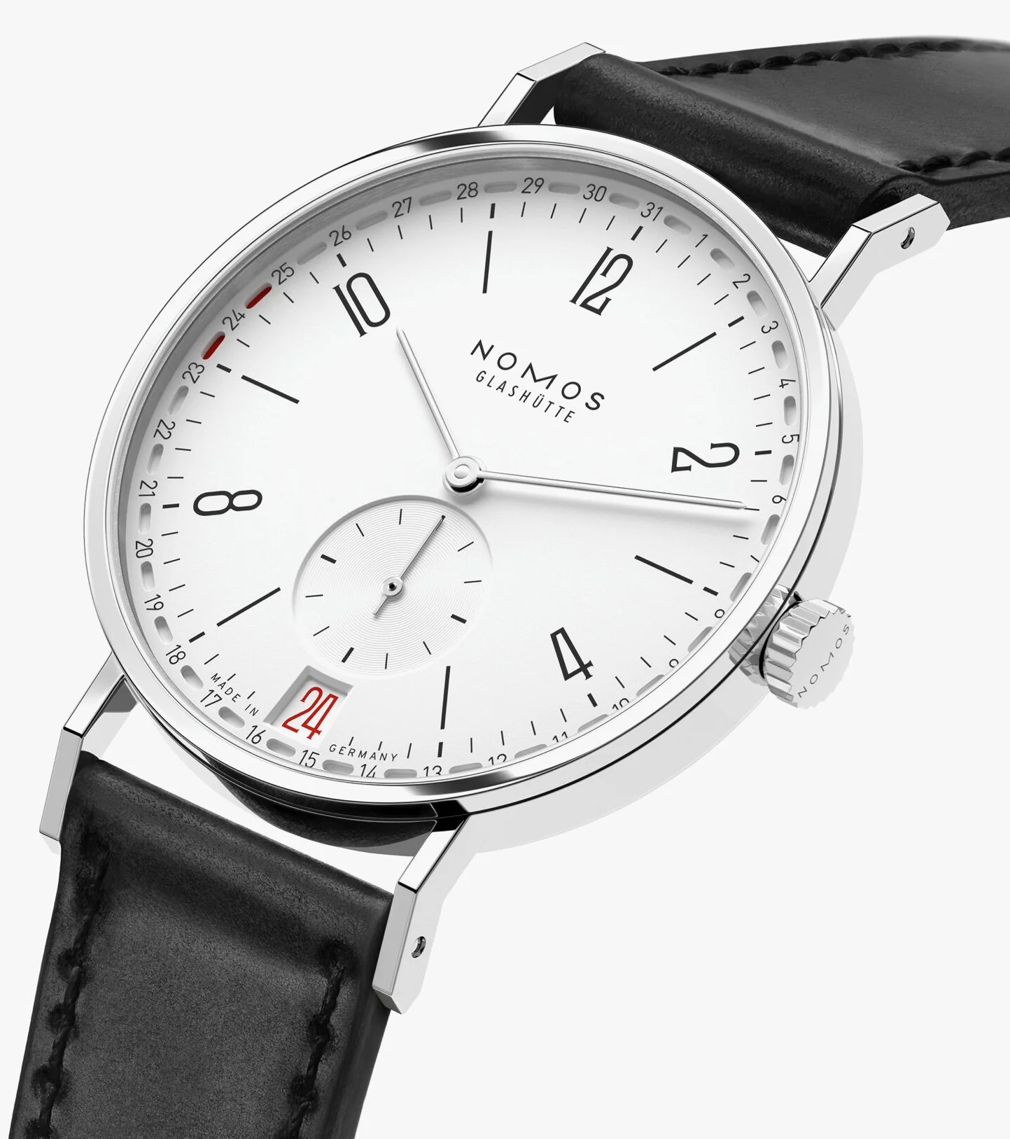 Nomos Glashutte Tangente 2Date Sapphire Crystal Watch - Image 3