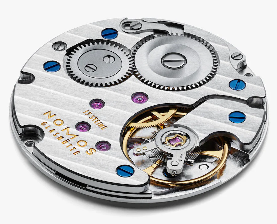 Nomos Glashutte Tangente 33 Champagne Sapphire Crystal Watch - Image 7