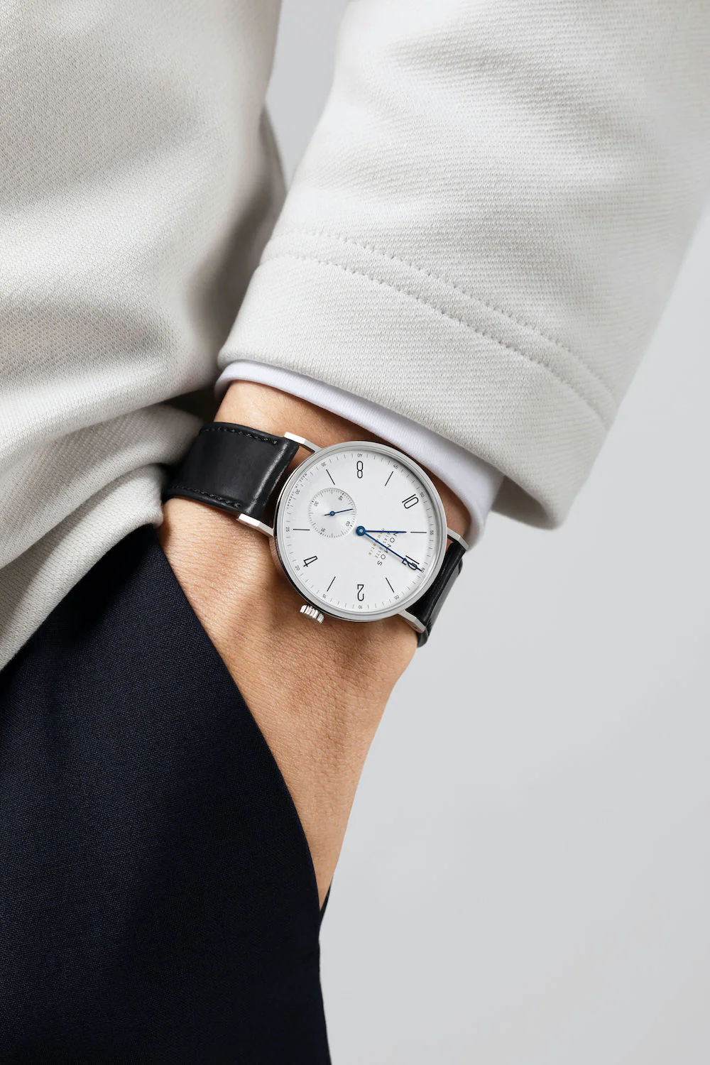 Nomos Glashutte Tangente Neomatik 39 Steel Back Watch - Image 4
