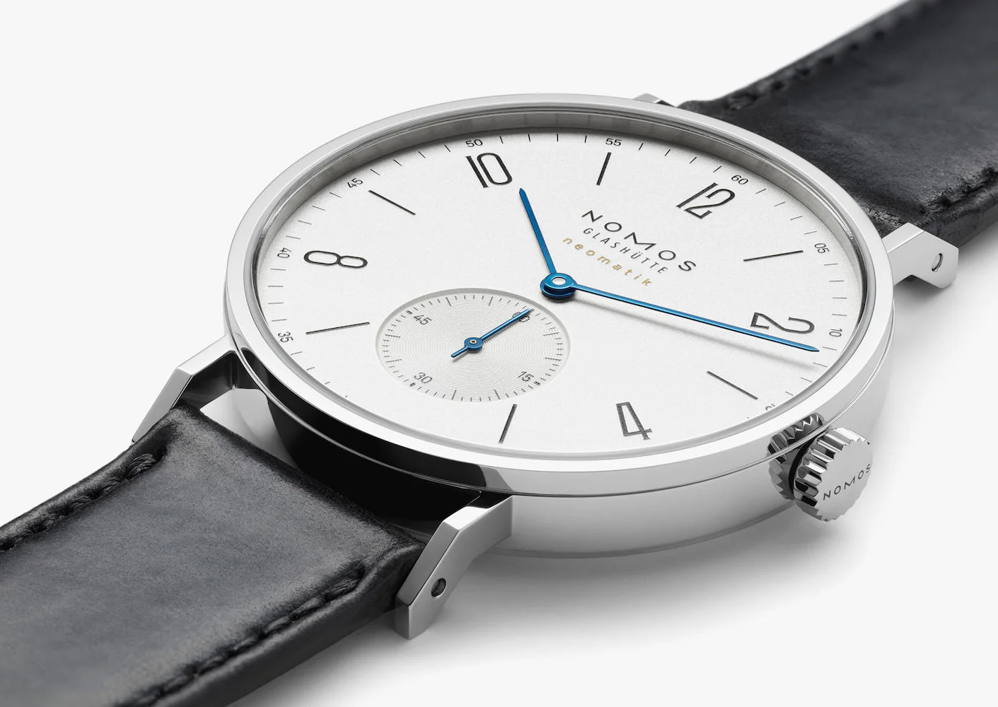 Nomos Glashutte Tangente Neomatik 39 Steel Back Watch - Image 5