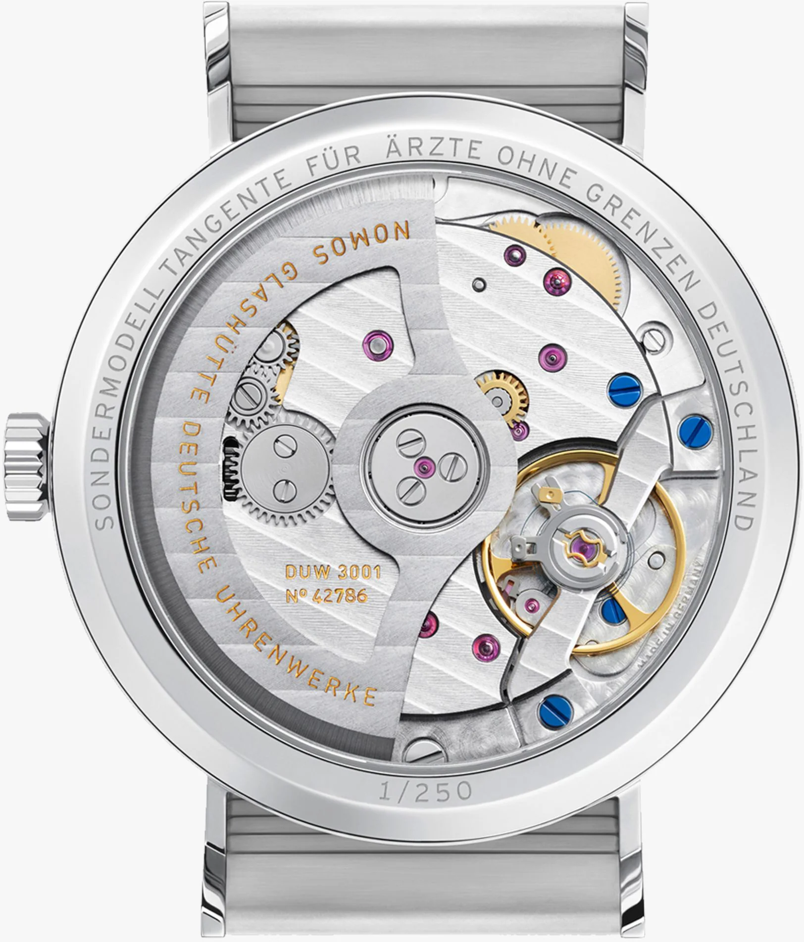 Nomos Glashutte Watch Tangente Neomatik Arzte Ohne Grenzen - Image 2