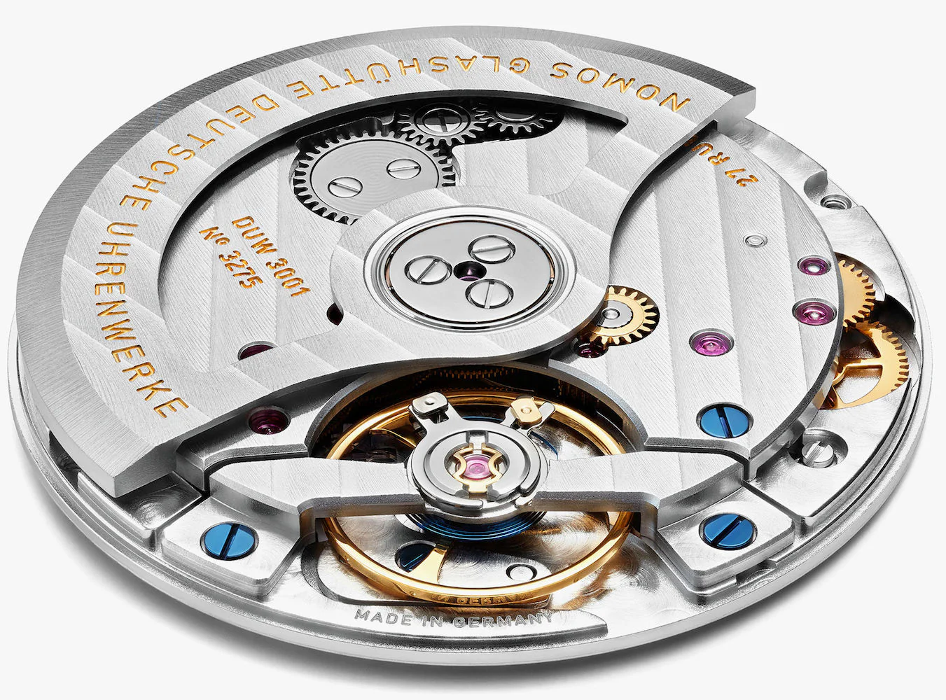 Nomos Glashutte Tangente Neomatik Platinum Grey Sapphire Crystal Watch - Image 6