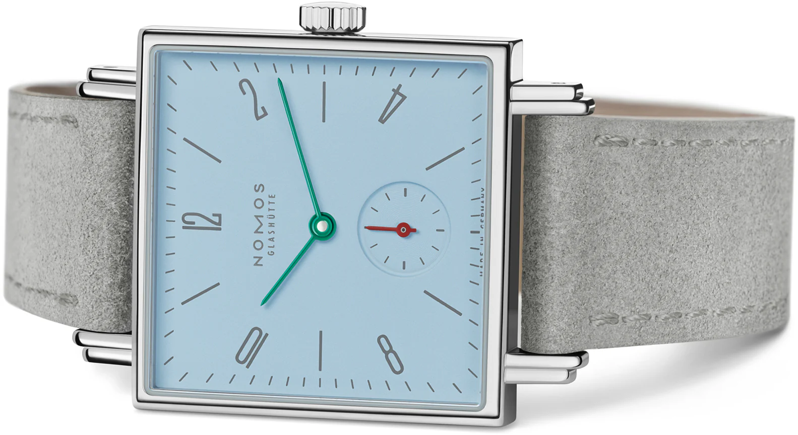 Nomos Glashutte Tetra Azure Steel Back Watch - Image 3