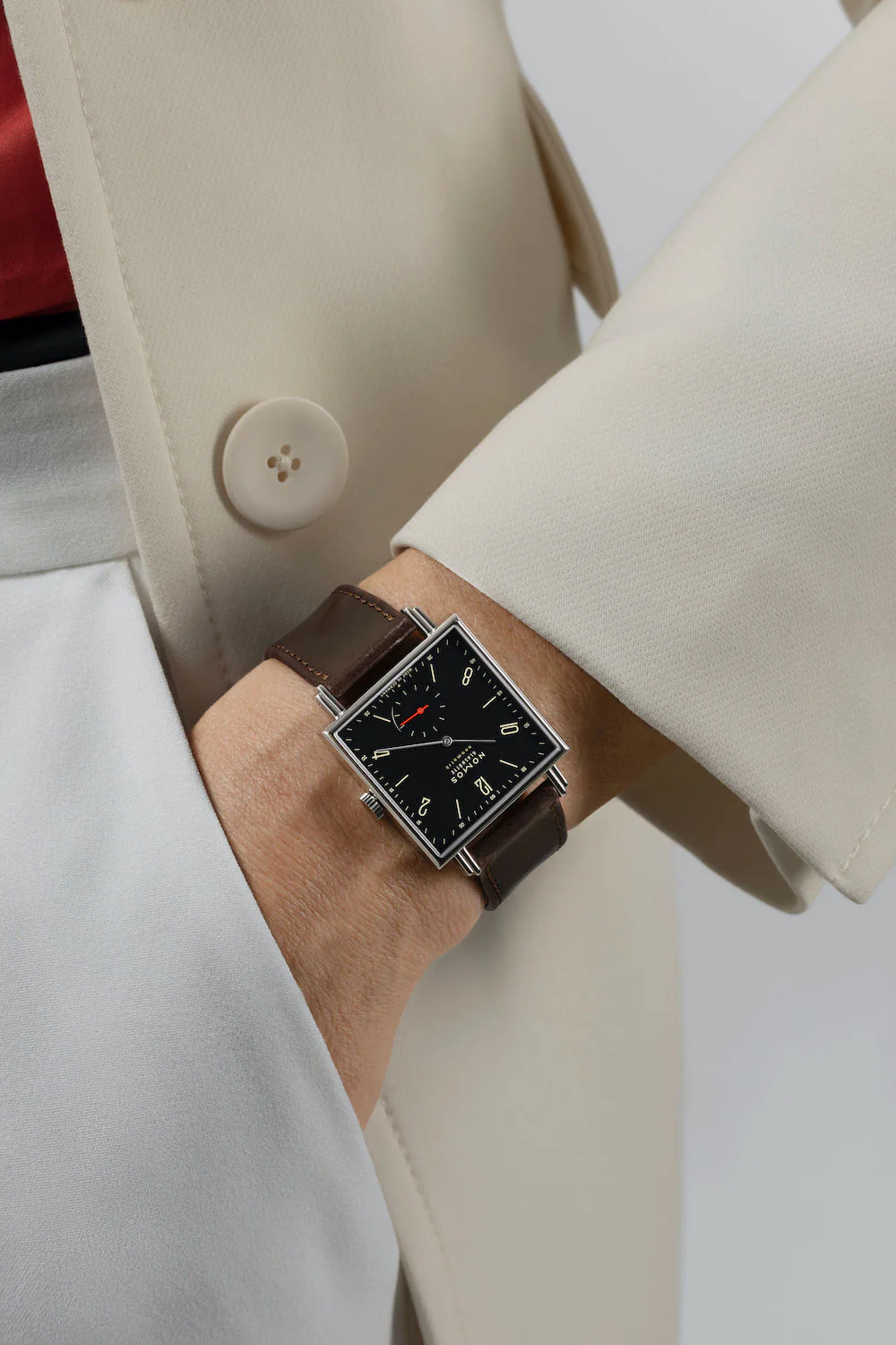 Nomos Glashutte Watch Tetra Black Neomatik 175 Years of Watchmaking Limited Edition - Image 5