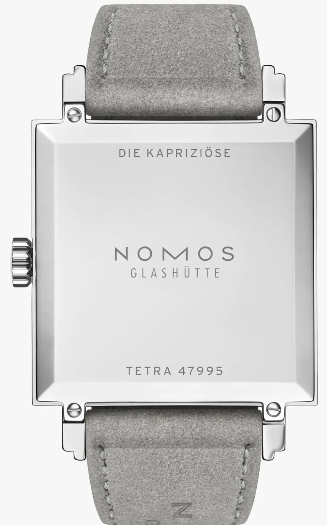 Nomos Glashutte Tetra Nude Steel Back Watch - Image 2