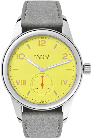 Nomos Glashutte Club Campus Starlight Steel Back Watch
