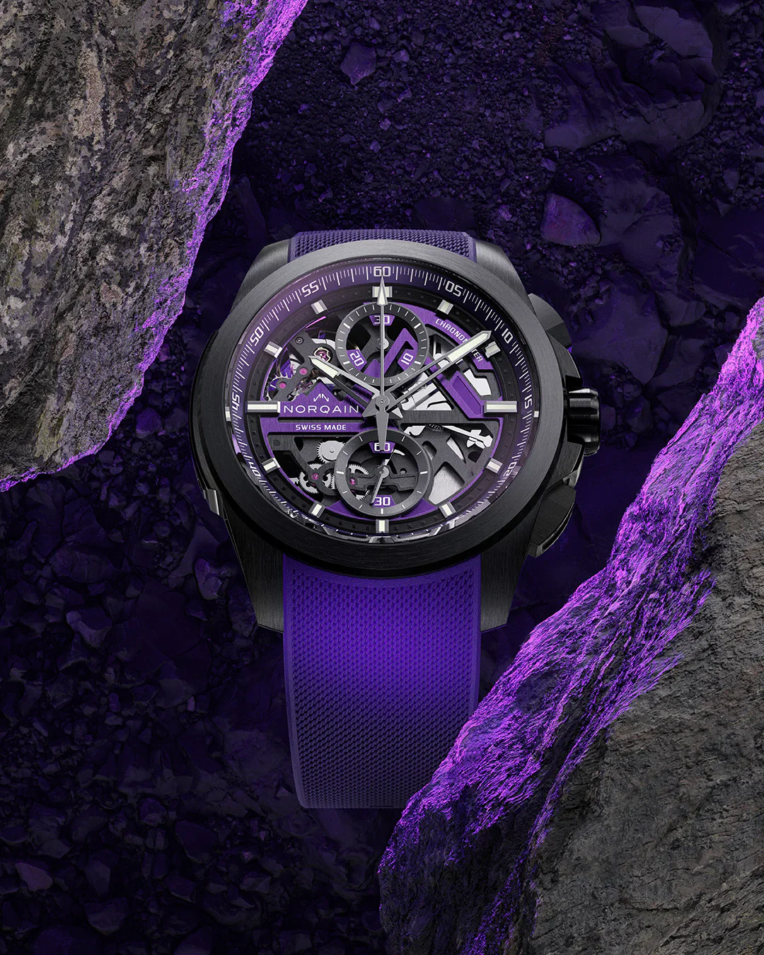 Norqain Independence Skeleton Chrono 42mm Limited Edition - Image 6