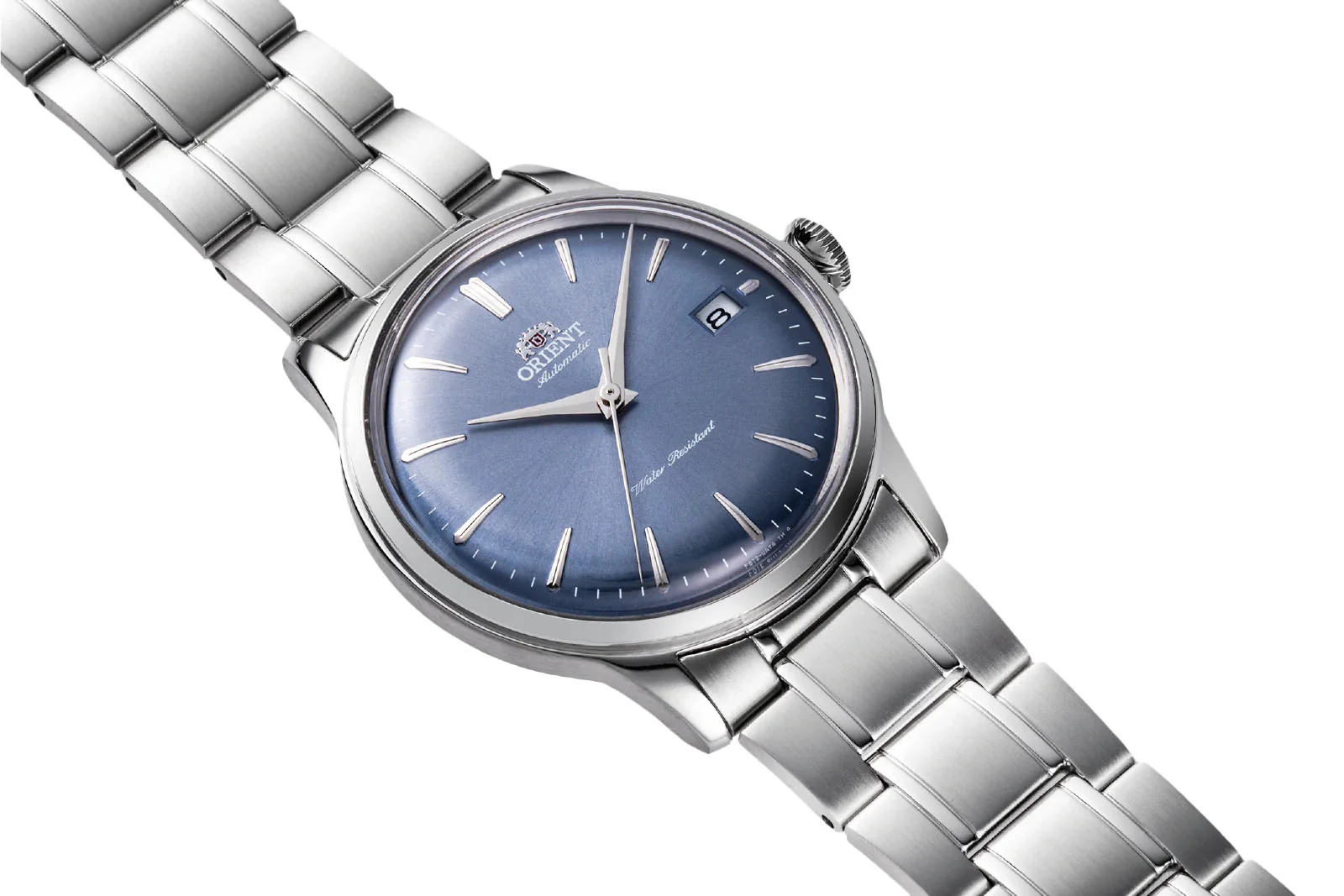 Orient Bambino 38mm Blue Watch - Image 3