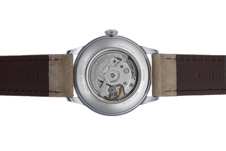 Orient Bambino 38mm Grey Watch - Image 2