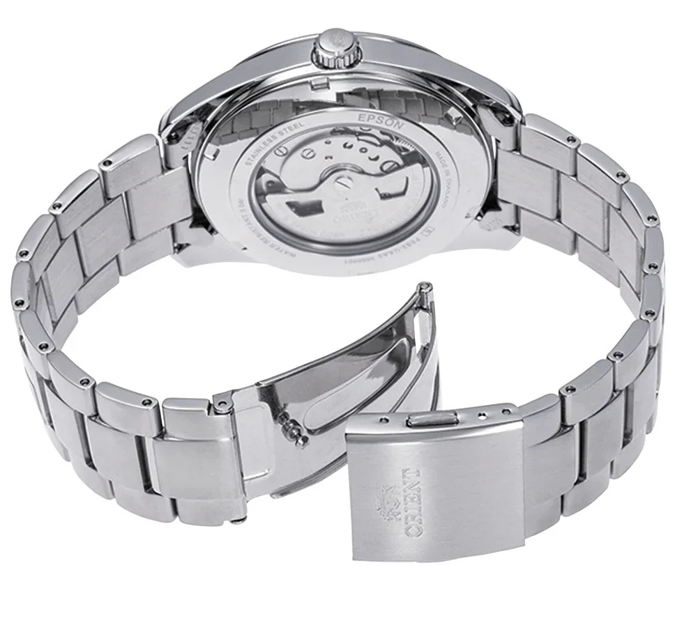 Orient Contemporary Open Heart Blue Watch - Image 4