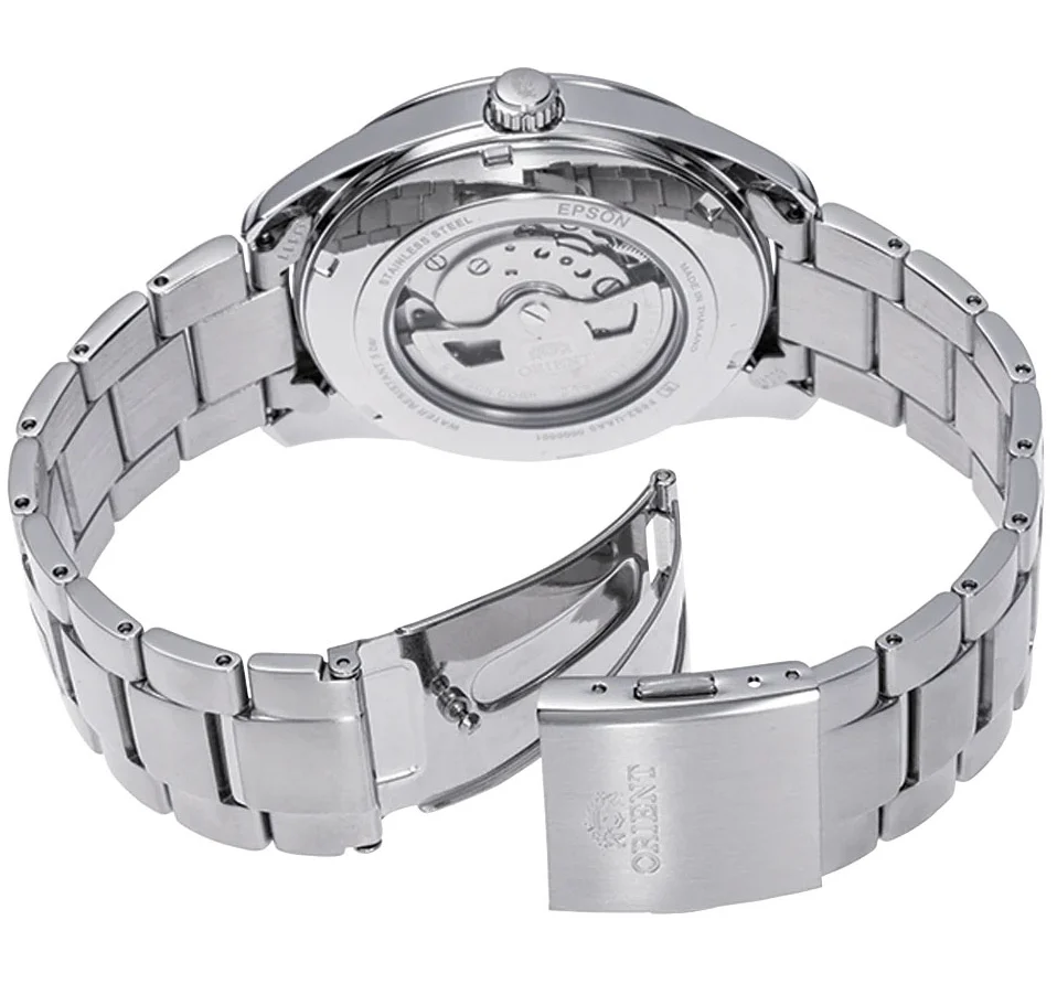 Orient Contemporary Open Heart Green Watch - Image 4