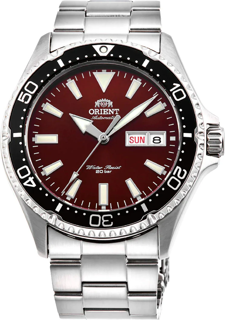Orient Mako III Red Watch