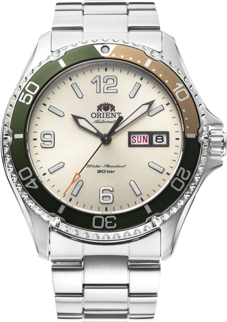 Orient Mako IV Silver Watch