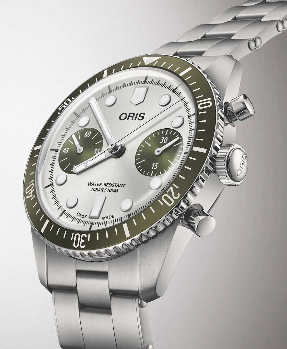 Oris Divers Sixty Five Chronograph Bracelet Watch - Image 2