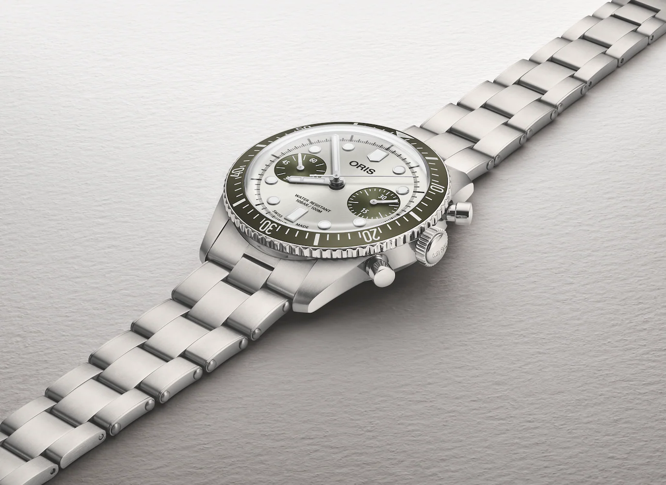 Oris Divers Sixty Five Chronograph Bracelet Watch - Image 3