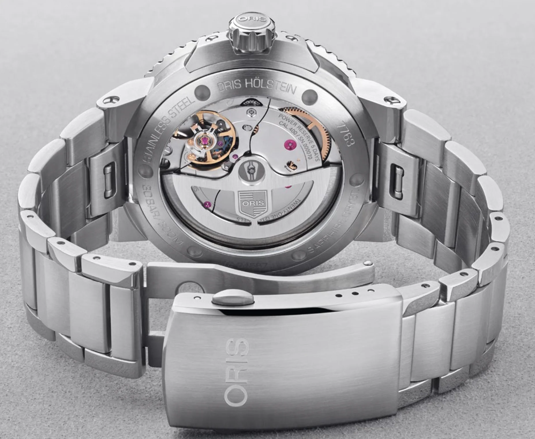 Oris Aquis Date Calibre 400 Bracelet Watch D - Image 5