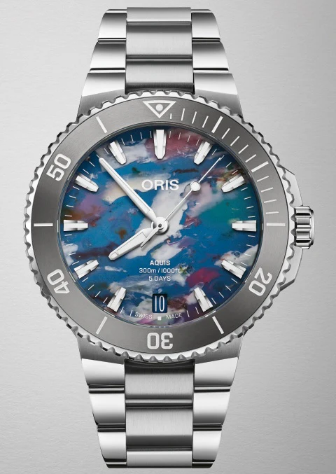 Oris Aquis Date Upcycle Calibre 400 43.5mm Watch - Image 2