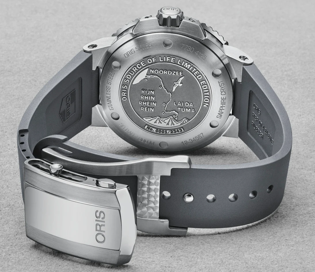 Oris Watch Aquis Source of Life Rubber Limited Edition - Image 3