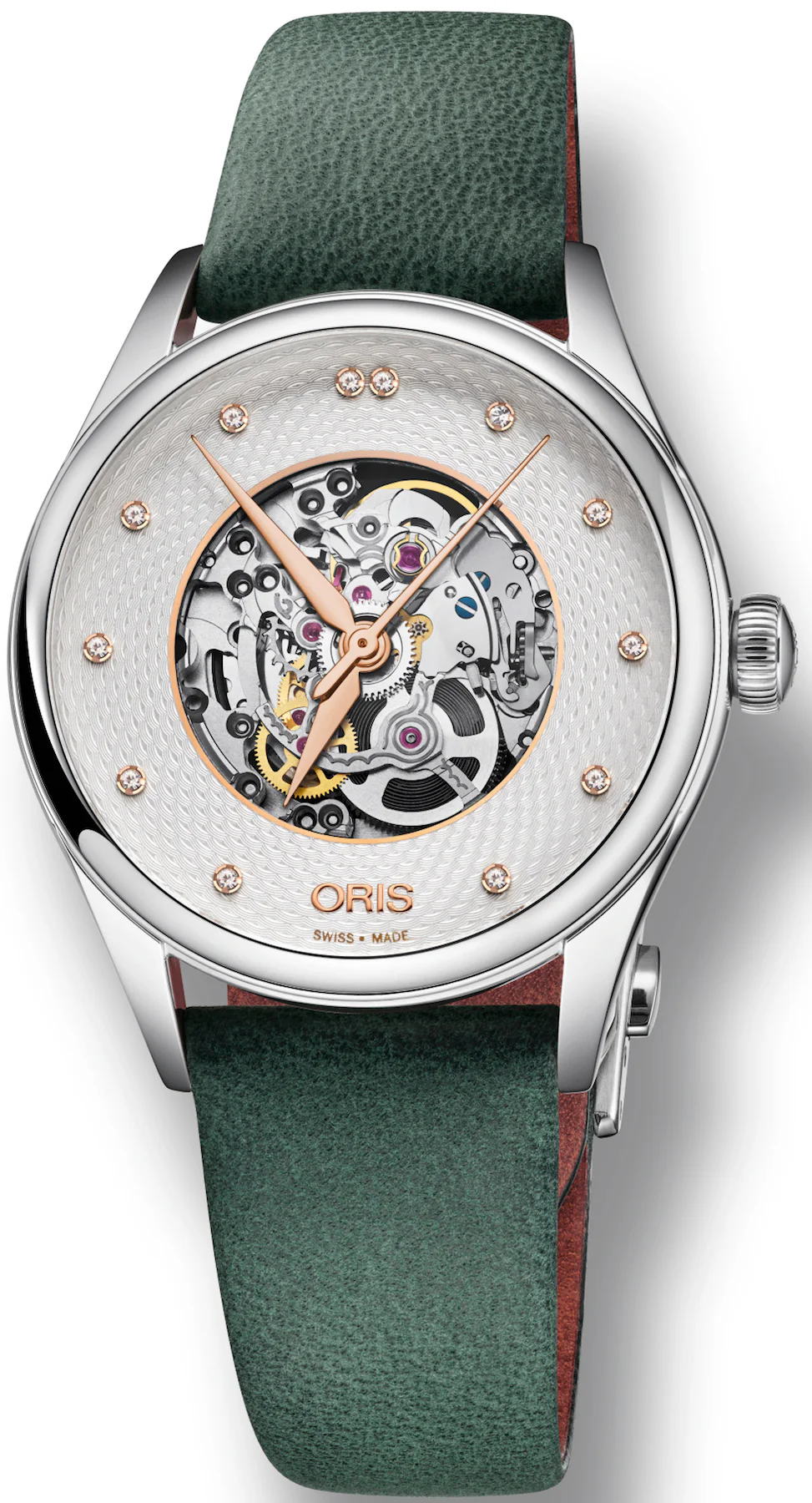 Oris Watch Artelier Skeleton Diamond
