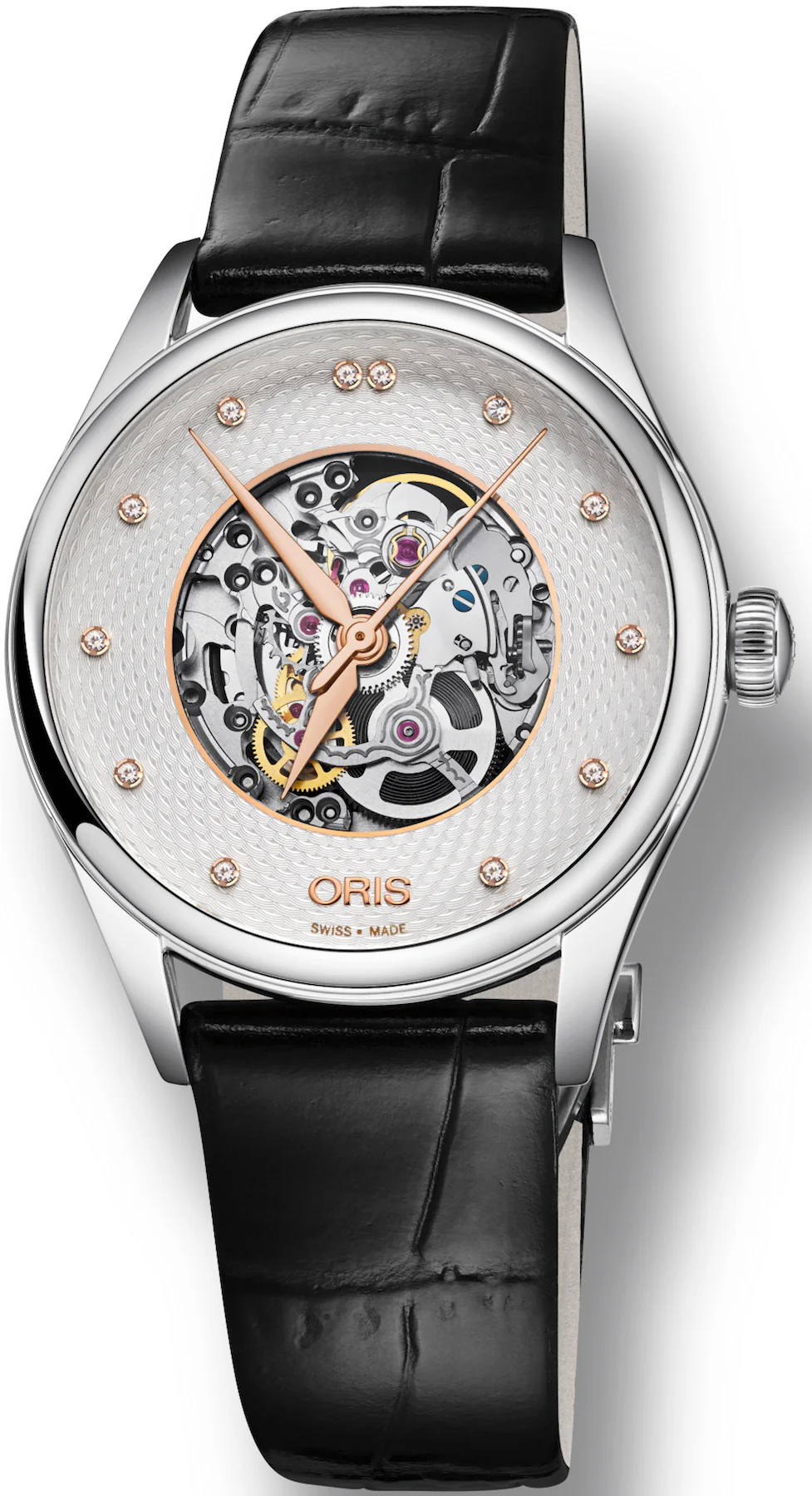Oris Watch Artelier Skeleton Diamond