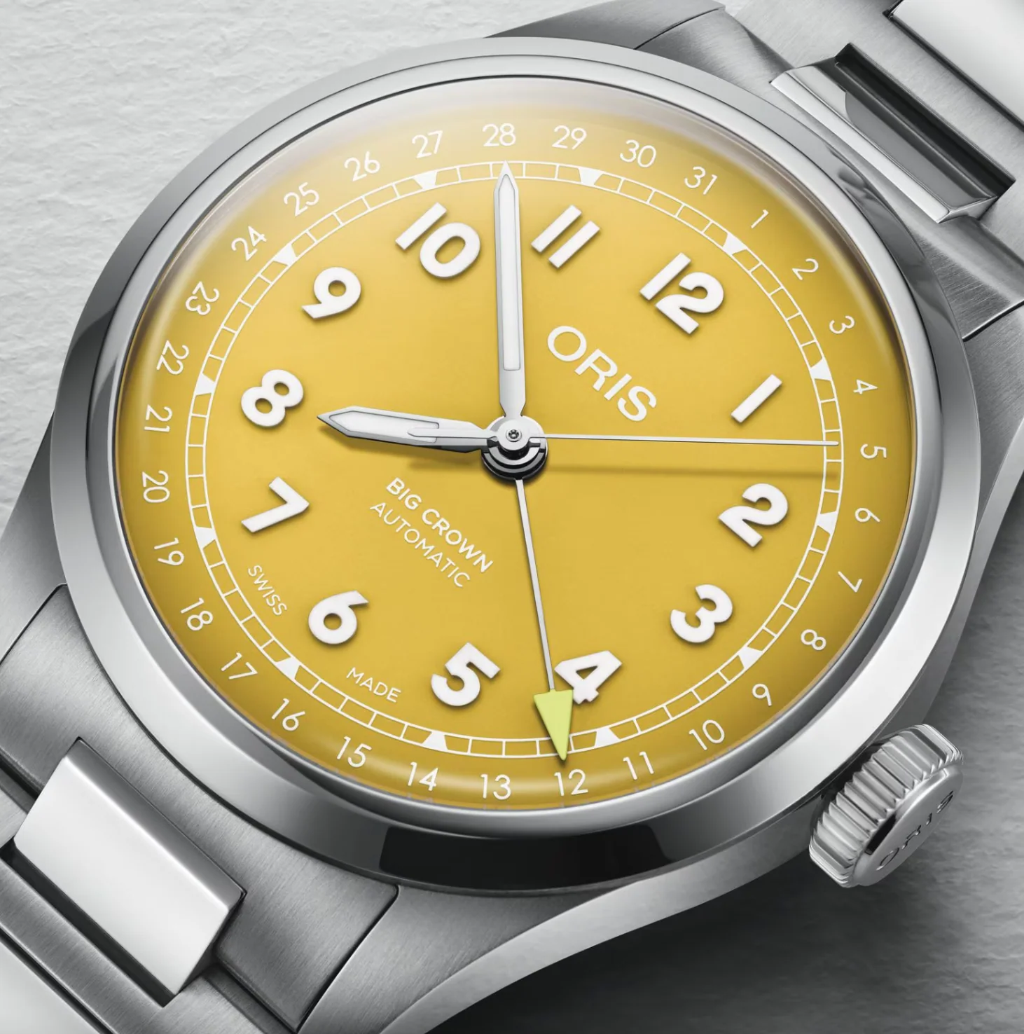 Oris Big Crown Pointer Date Yellow Watch - Image 2