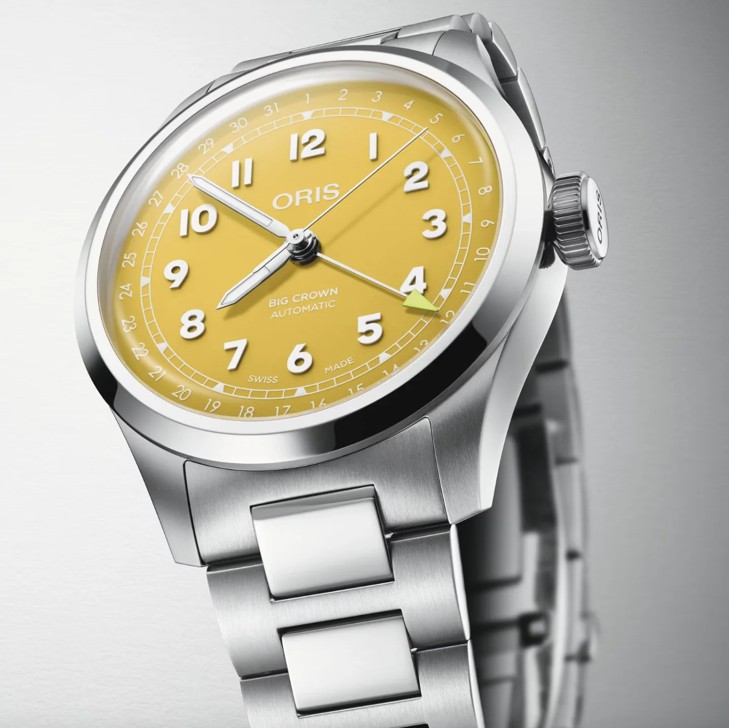 Oris Big Crown Pointer Date Yellow Watch - Image 3