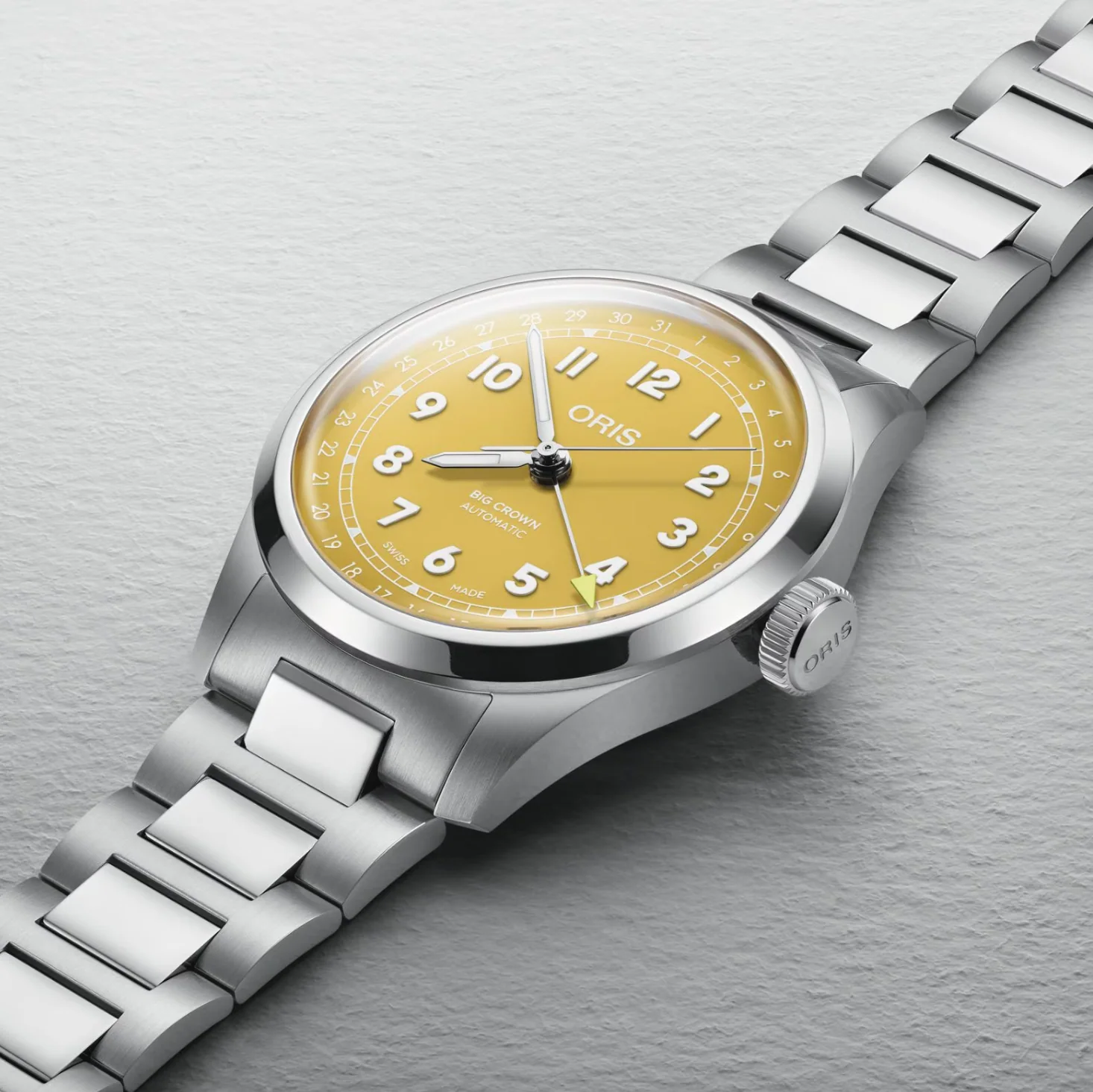 Oris Big Crown Pointer Date Yellow Watch - Image 4