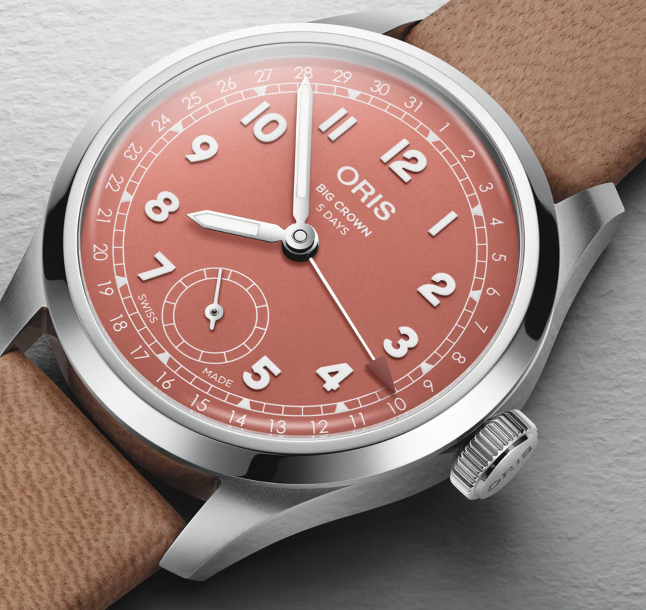 Oris Big Crown Pointer Date Calibre 403 Terracotta Watch - Image 3