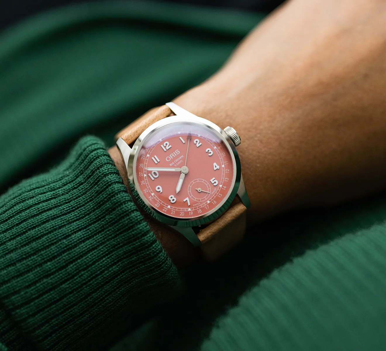 Oris Big Crown Pointer Date Calibre 403 Terracotta Watch - Image 5
